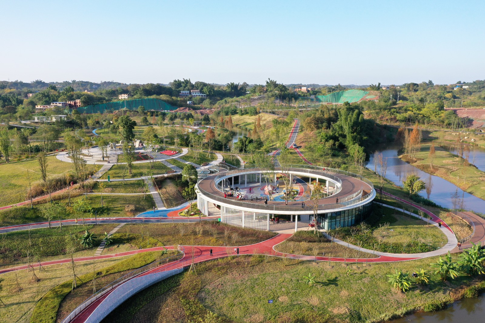 泸州龙涧溪公园项目 泸州园林